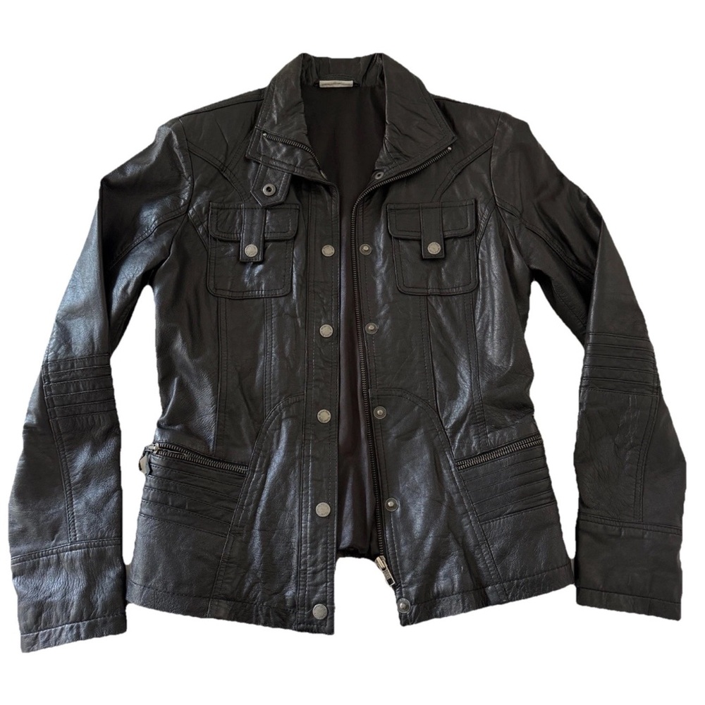 Street One Leather Jacket Size EU 36 / US 4–6